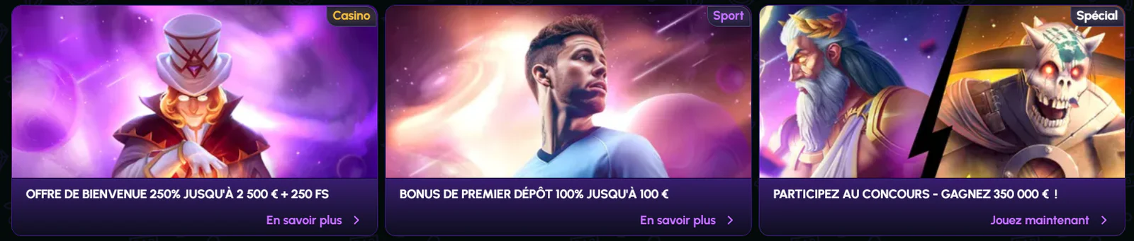 Promotions NovaJackpot et offres de bonus sportifs